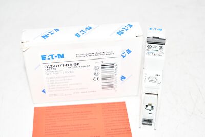 NEW Eaton Cutler Hammer FAZ-C5/1-NA-SP Circuit Breaker, Supplementary, Mini, C C