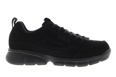 

Fila Disruptor SE 1SX60023-001 Мужские черные кроссовки для образа жизни на шнуровке 11, Черный, Fila Disruptor SE