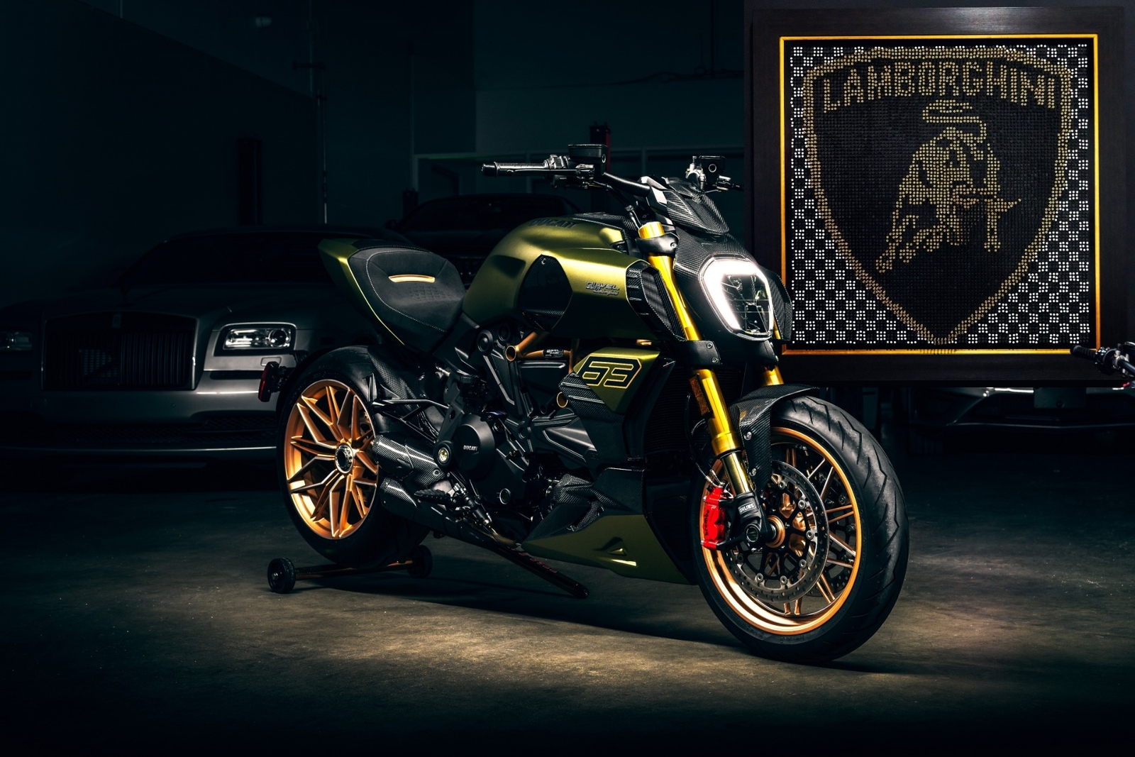 Gea Green Diavel 1260 S Lamborghini One of Only 630 Produced