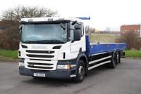 SCANIA P320 6X2 30FT REARLIFT DROPSIDE (2013)