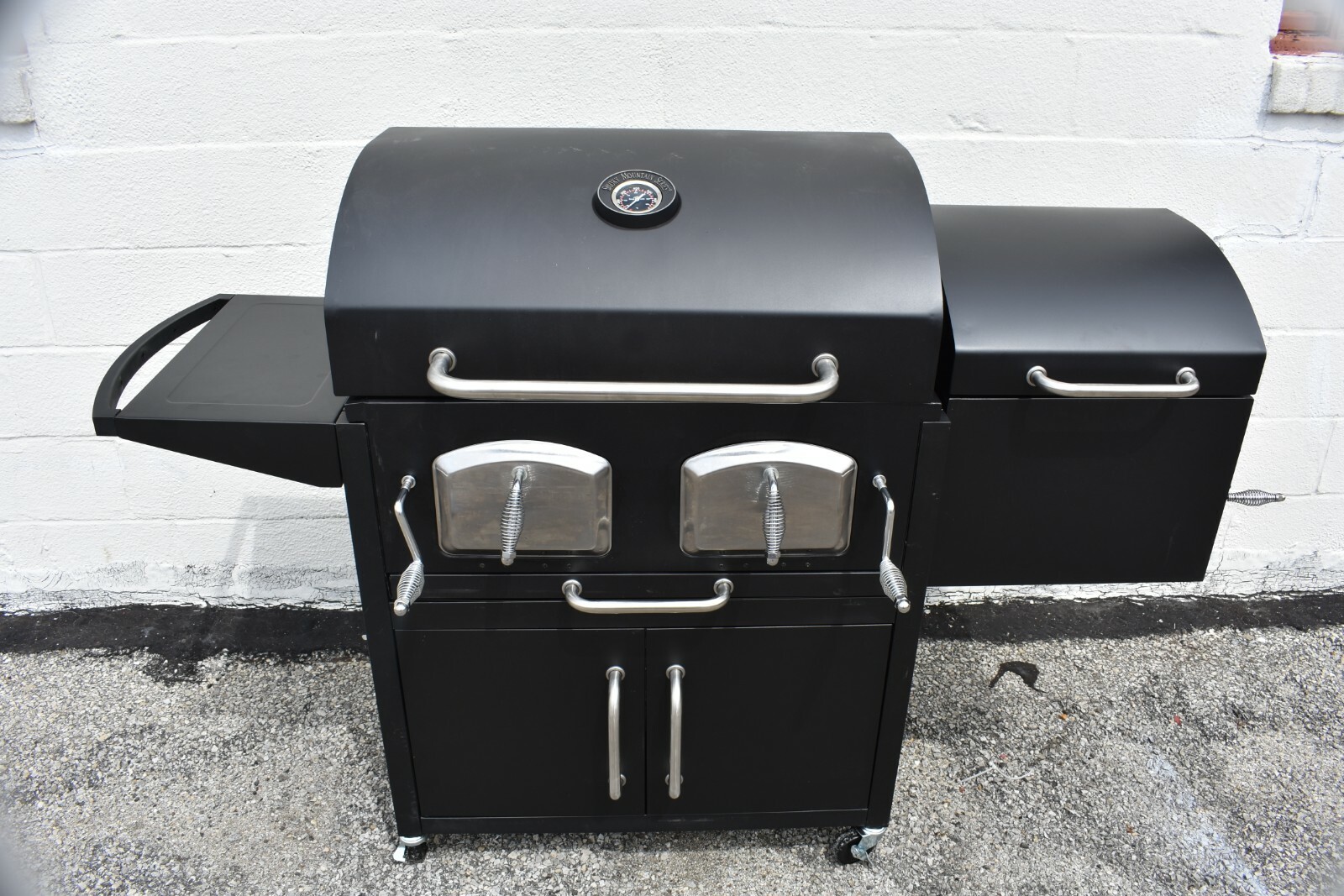 Landmann Charcoal Grill With Smoker Smokersreview