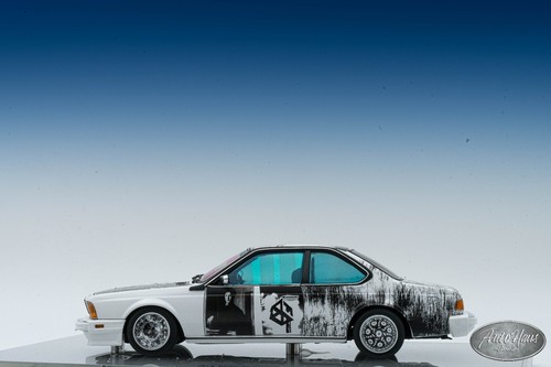 1/18 Minichamps 1986 BMW 635 CSi Art Car Robert Rauschenberg