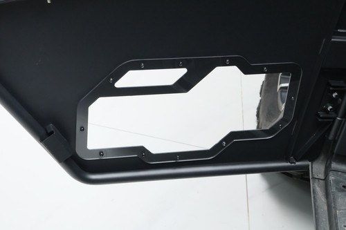 2x For Polaris Ranger XP 1000/ 1000 Heavy Duty Aluminum Doors w/ Clear PC Window