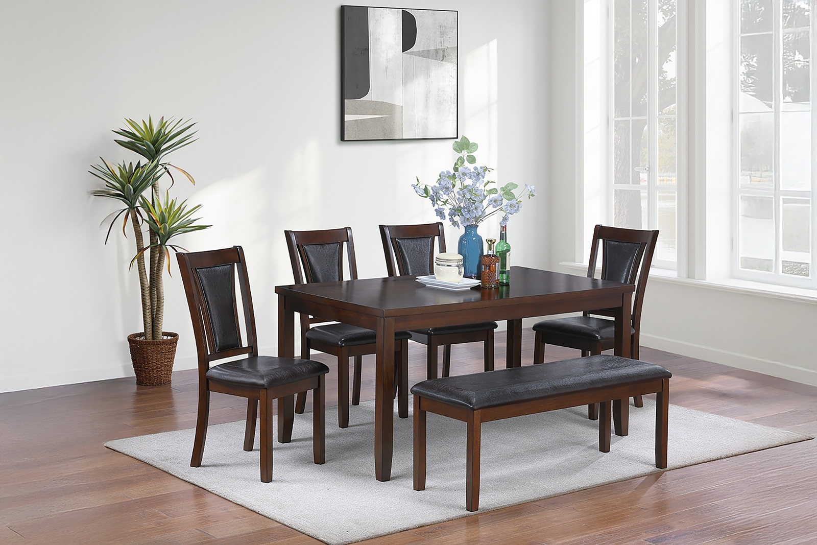 Dining Room Walmart Table And Bench Table Bench Walmart Dining Set