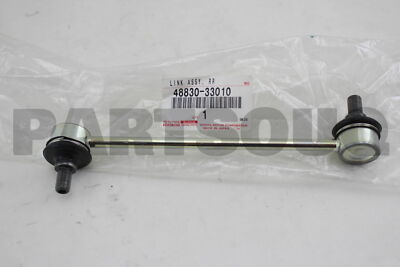 4883033010 Genuine Toyota LINK ASSY, REAR STABILIZER, RH/LH