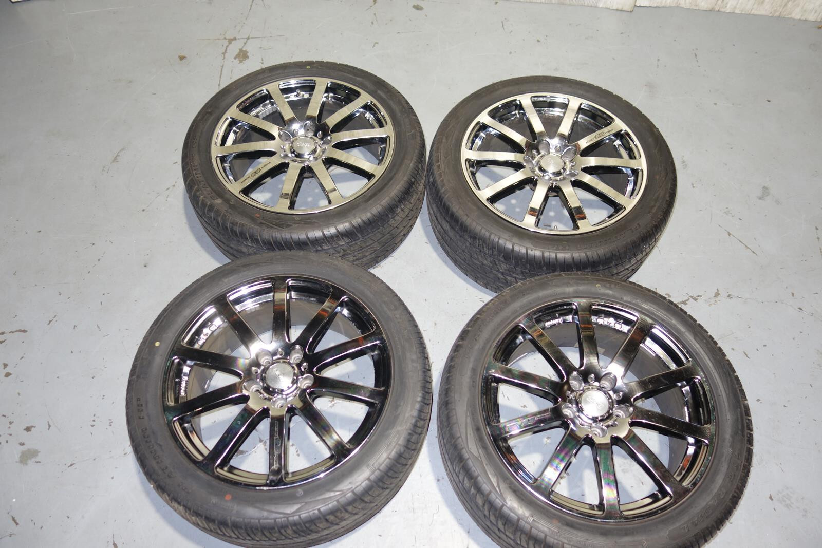 ALC RIMS M19 ブラックリム クイックリリース AL13 R-Series R90 Duoblock Wheel