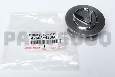 アクセサリー 03 4260348060 Genuine Toyota ORNAMENT SUB-ASSY, WHEEL HUB 42603-48060