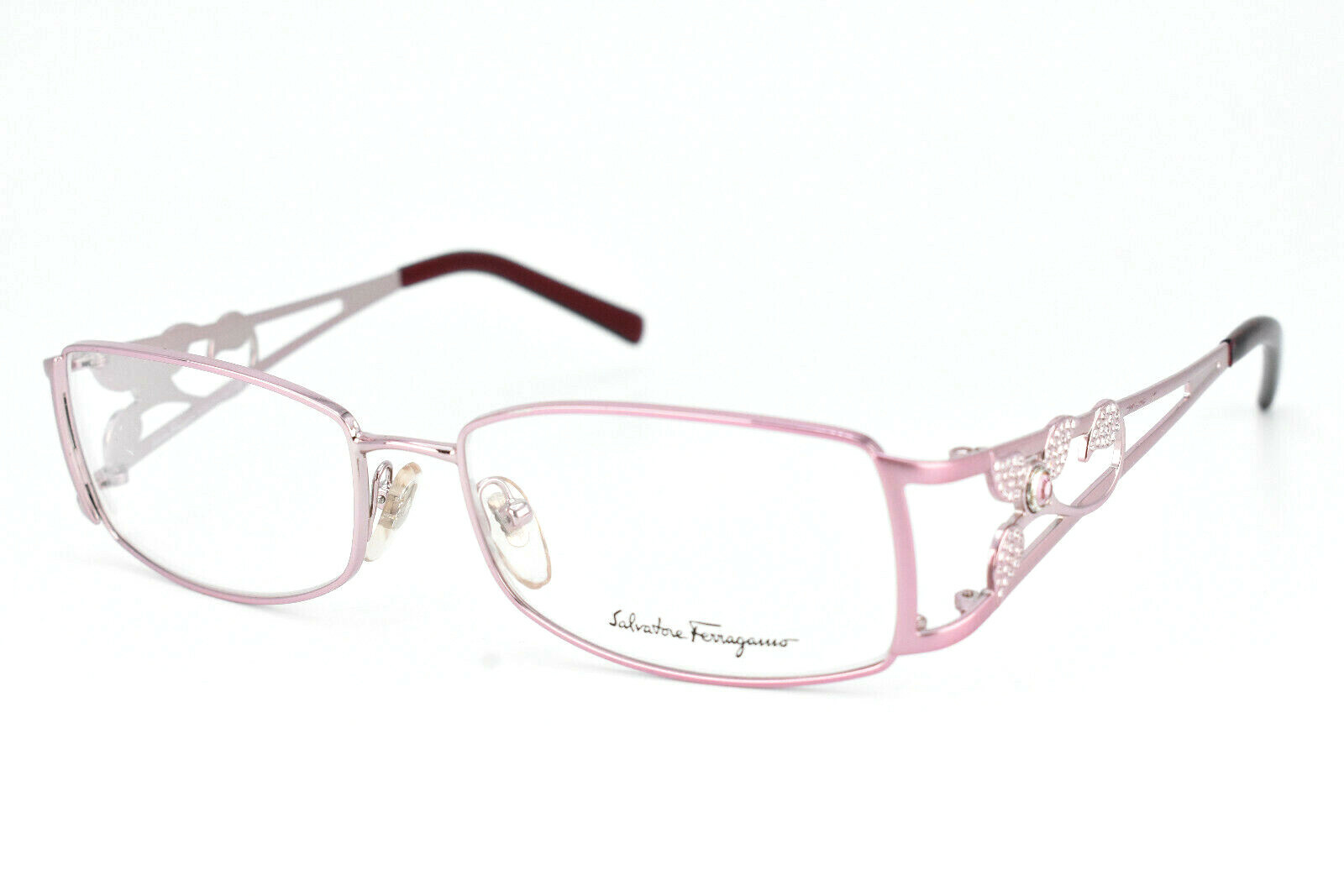 Salvatore Ferragamo Eyeglasses Frame 1774-B 611 Pink Women Salvatore Ferragamo Eyeglasses Frame 1774-B 611 Pink Women