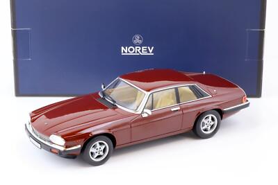 1:18 Norev Jaguar XJ-S 5.3 H.E. Coupe 1982 red metallic