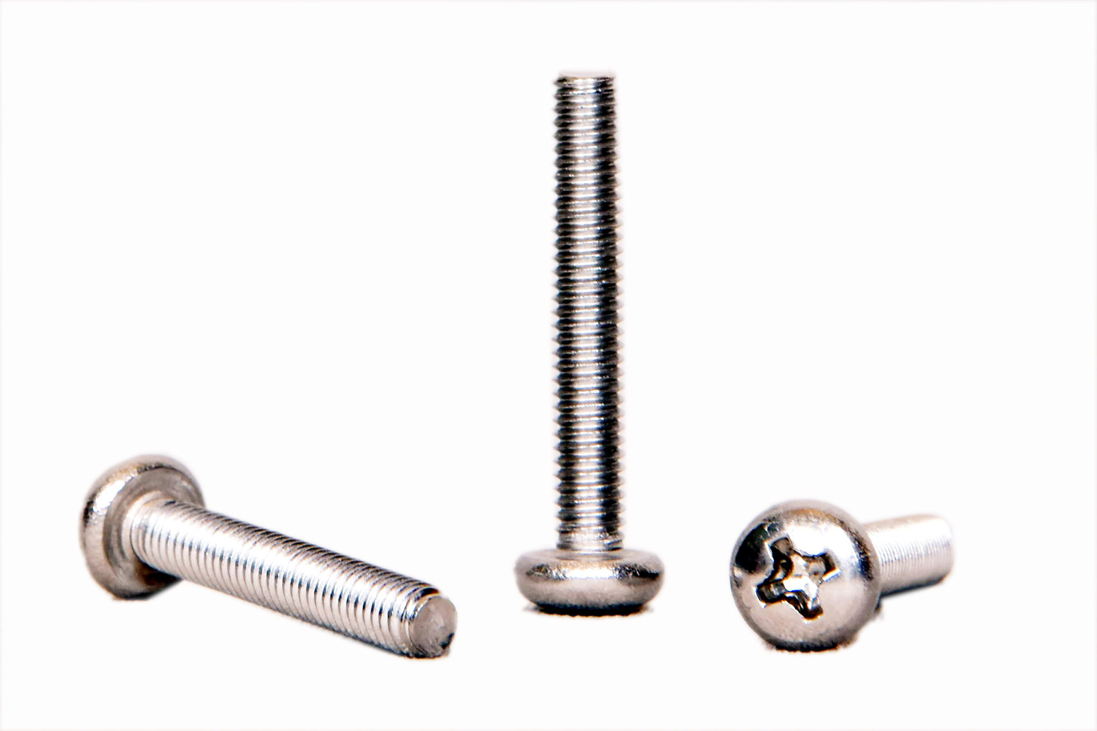M4 M5 M6 Phillips PAN Head Machine Screws Bolts A2 304 Stainless Steel DIN -7985