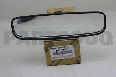 8781006041 Genuine Toyota MIRROR ASSY, INNER REAR VIEW 87810-06041