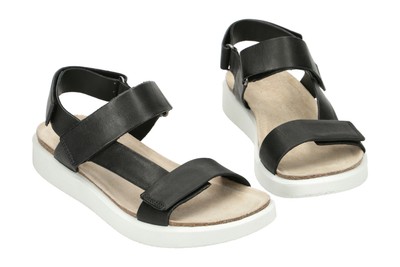 ECCO ECCO SCHUHE CORKSPHERE SCHWARZ DAMEN SANDALE SANDALETTEN 27181301001 NEU