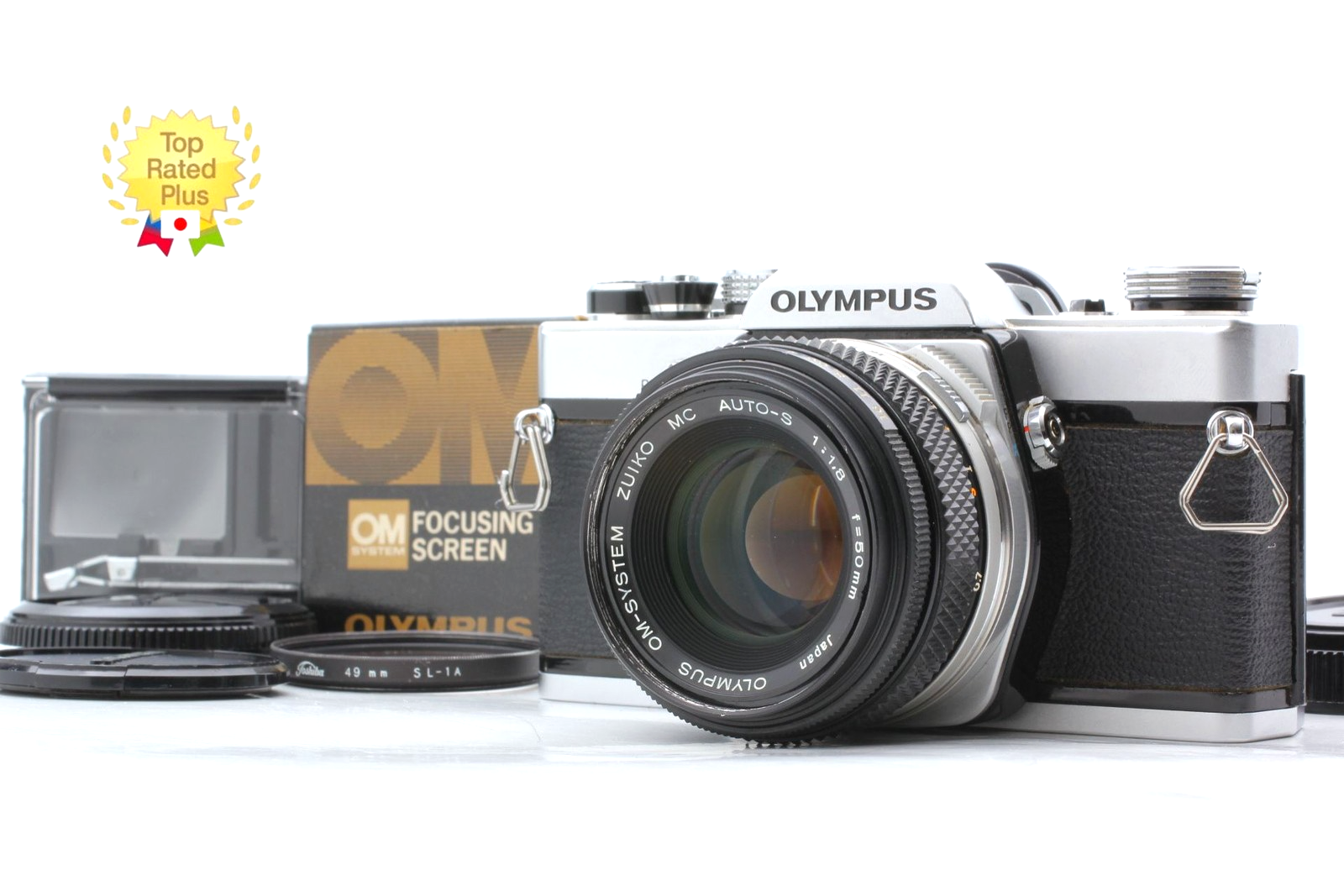 N MINT] Olympus OM-1 35mm Film Camere Zuiko MC Auto-S 50mm