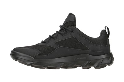 ECCO ECCO MX DAMENSCHUHE - SPORTLICHE SCHNÜR- HALBSCHUHE SCHWARZ FREIZEIT NEU