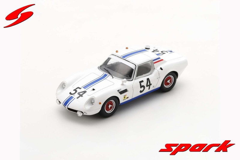 Spark S2995 1/43 Asa Rb 613 No.54 24h Le Mans 1966 F.Pasquier / R. Mieusset