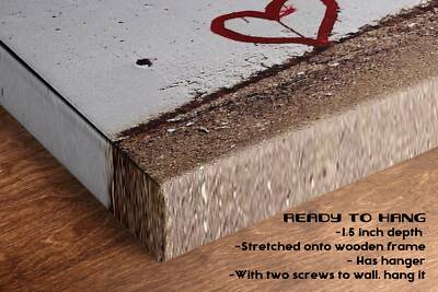 Banksy Planting Love  - Wall Art, Canvas Print, Home Decor