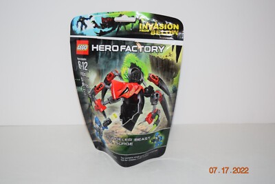 Lego 44024 ~ Tunneler Beast VS Surge ~ Hero Factory~Age 6-12 ~Retired~Sealed~NEW