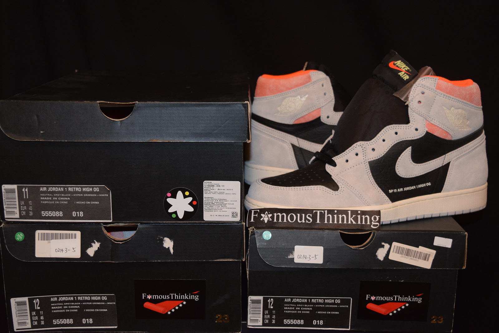nike air jordan 1 hyper crimson