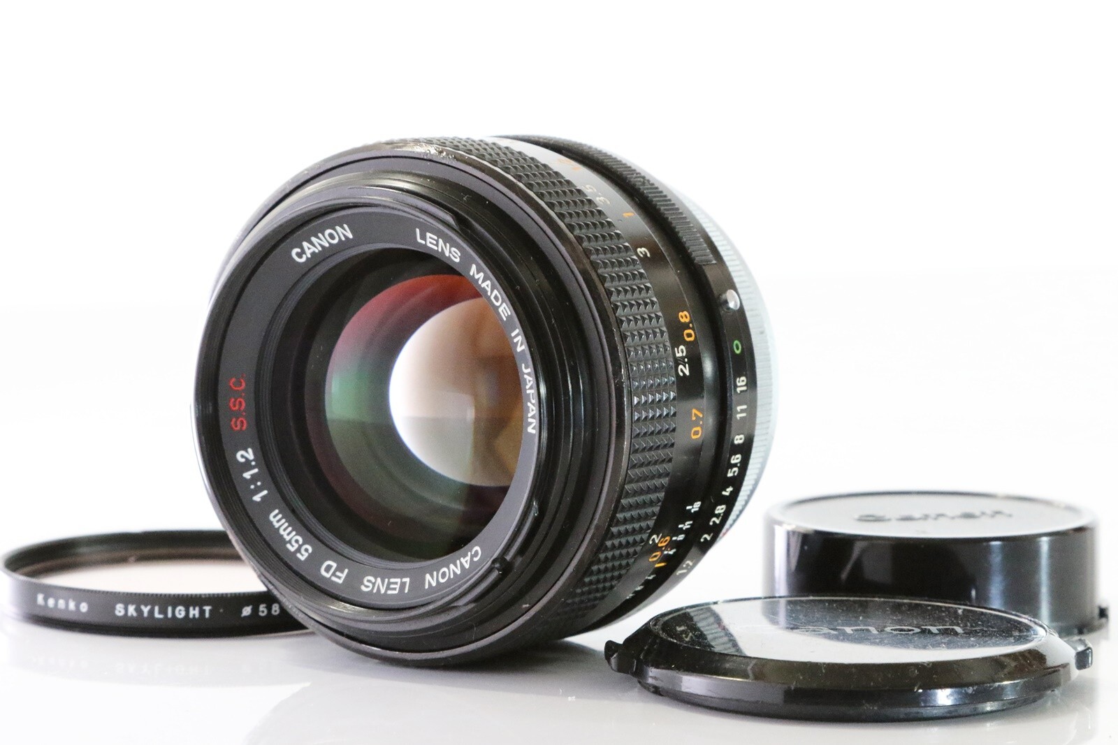 美品 Canon FD 55mm F1.2 S.S.C. Canon FD 55mm F/1.2 SSC - Japan Camera Hunter