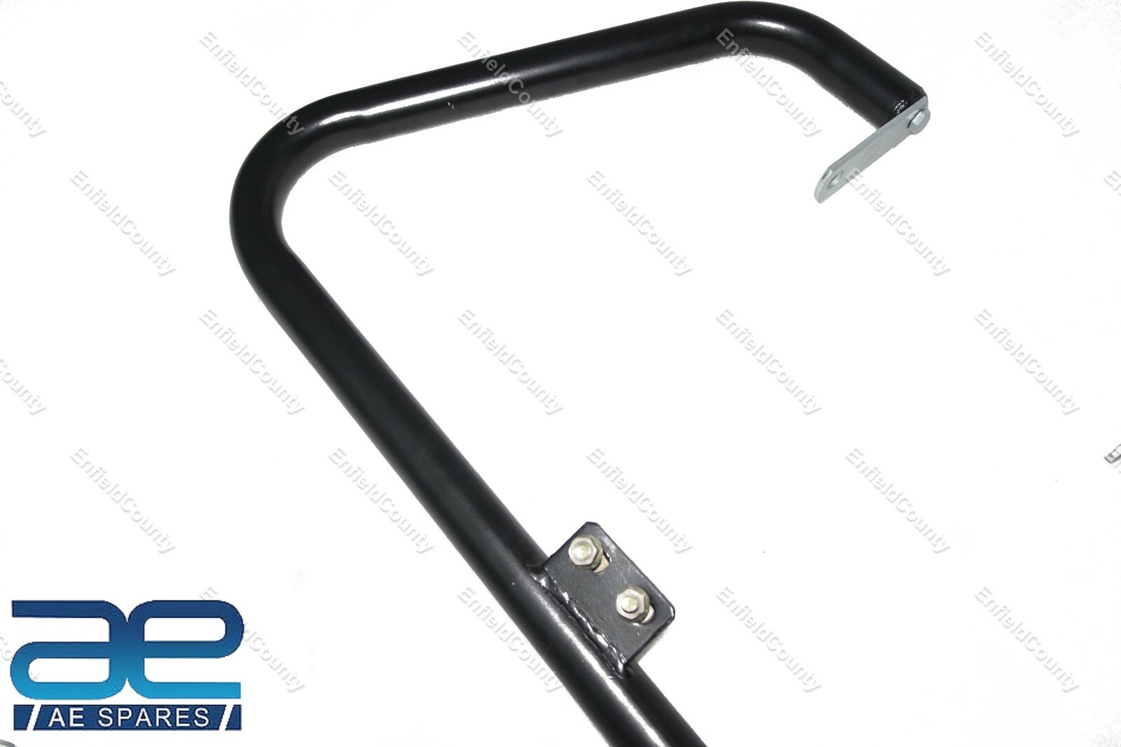 Engine Crash Bar Leg Guard Steel Black For Royal Enfield Meteor 350cc 