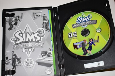 The Sims 3: High-End Loft Stuff (Windows/Mac, 2010) Game w/SN