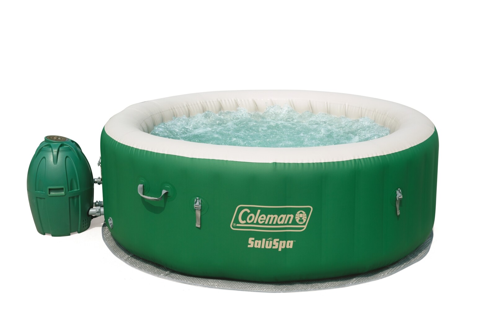 tub inflatable spa coleman saluspa jacuzzi portable lay outdoor tubs person bubble yard walmart height length width wife weight