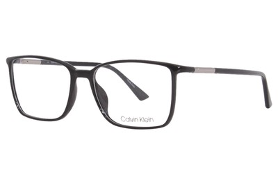 Calvin Klein CK22508 001 Eyeglasses Men's Black Full Rim Rectangle Shape 55mm
