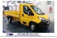 2018 - 68 - PEUGEOT BOXER 335 2.0HDI 130PS SINGLE CAB TIPPER (EURO 6)