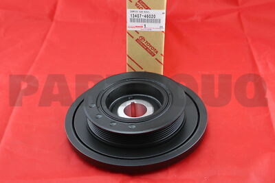 1340746020 Genuine Toyota DAMPER SUB-ASSY, CRANKSHAFT 13407
