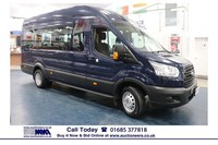 2017 - 67 - FORD TRANSIT T460 2.2TDCI ECONETICTECH 125PS 17 SEAT MINIBUS EURO 6