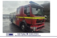 2008 Volvo FL FL 4X2 16 TON EMERGENCY ONE 6 SEAT CREW CAB FIRE TENDER NA Diesel 
