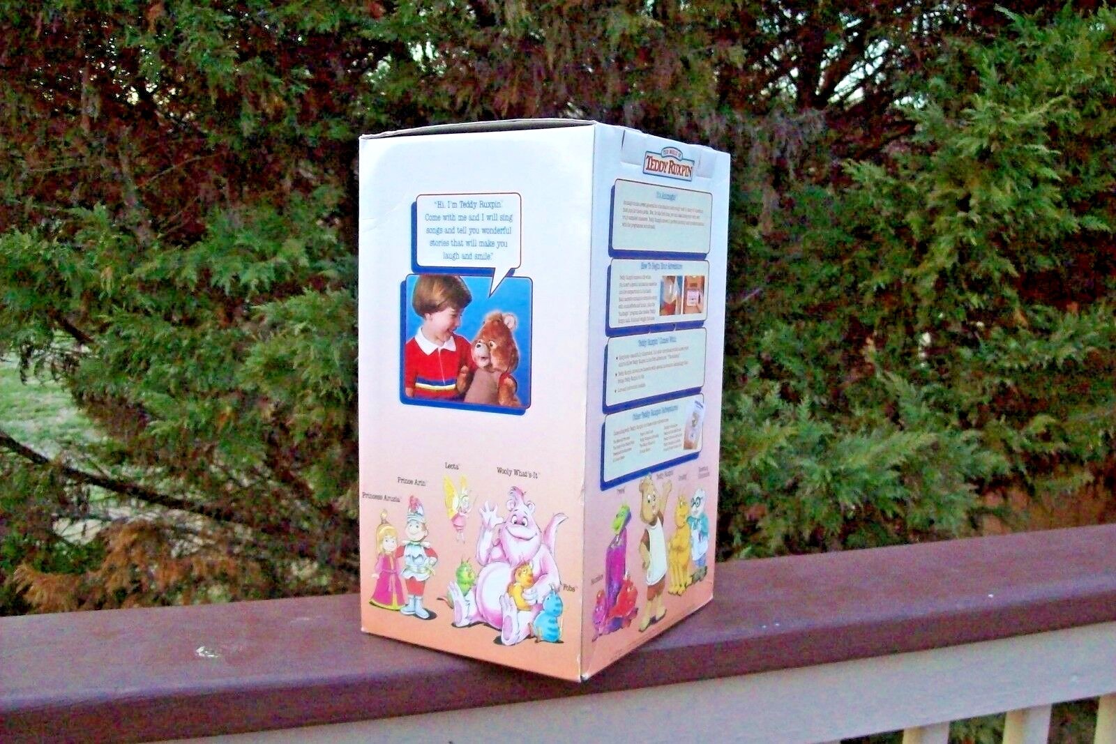 Original G1 1985 Teddy Ruxpin NIB + new drive belts & pinch roller. Works 110%.