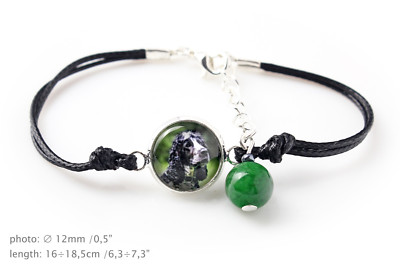 American Cocker Spaniel. Bracelet. Photojewelry. Handmade. CA