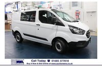 2019 - 69 - FORD TRANSIT CUSTOM 300 LEADER 2.0TDCI ECOBLUE 105PS SWB CREW VAN