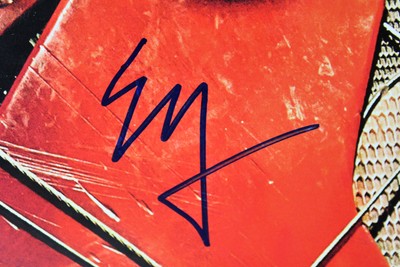 Justice League (4) Gadot, Cavill, Mamoa & Miller Signed 27x40 Poster BAS #A88007