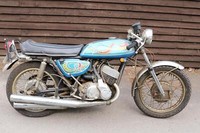Kawasaki H1 A H1A 1971 Restoration project