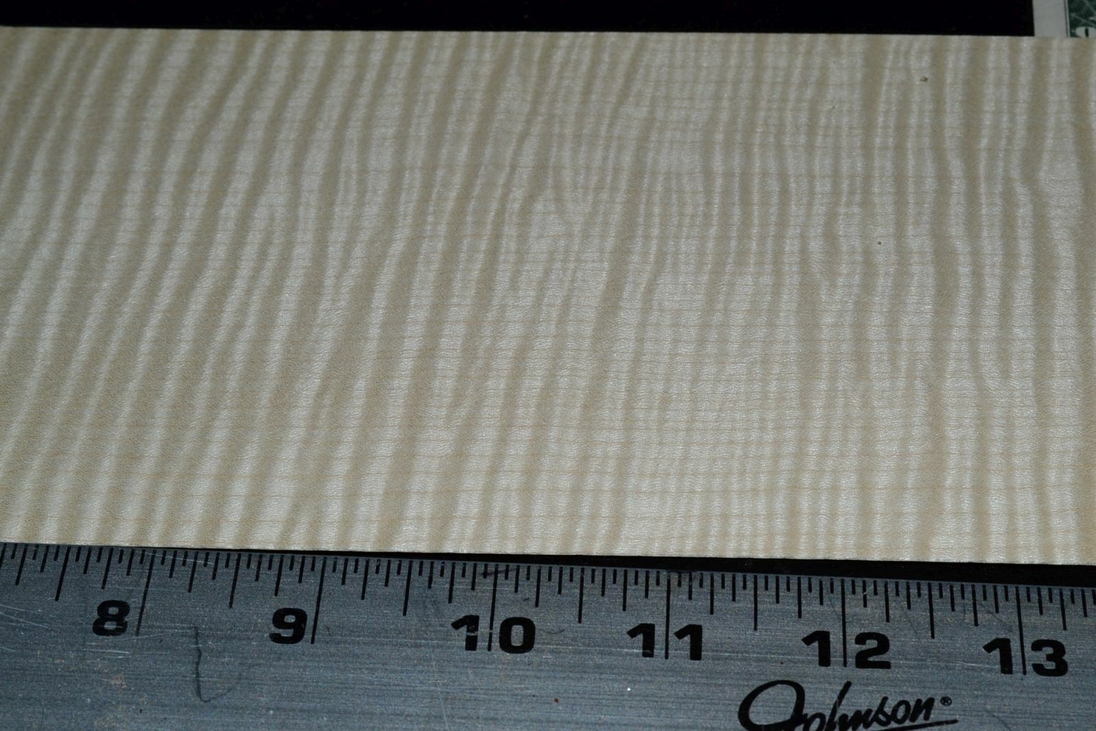 Curly Maple Wood Veneer Sheets 4.5 x 42 inches 1/42nd                   F8636-48