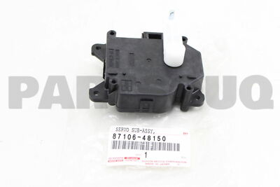 8710648150 Genuine Toyota SERVO SUB-ASSY, DAMPER(FOR AIRMIX