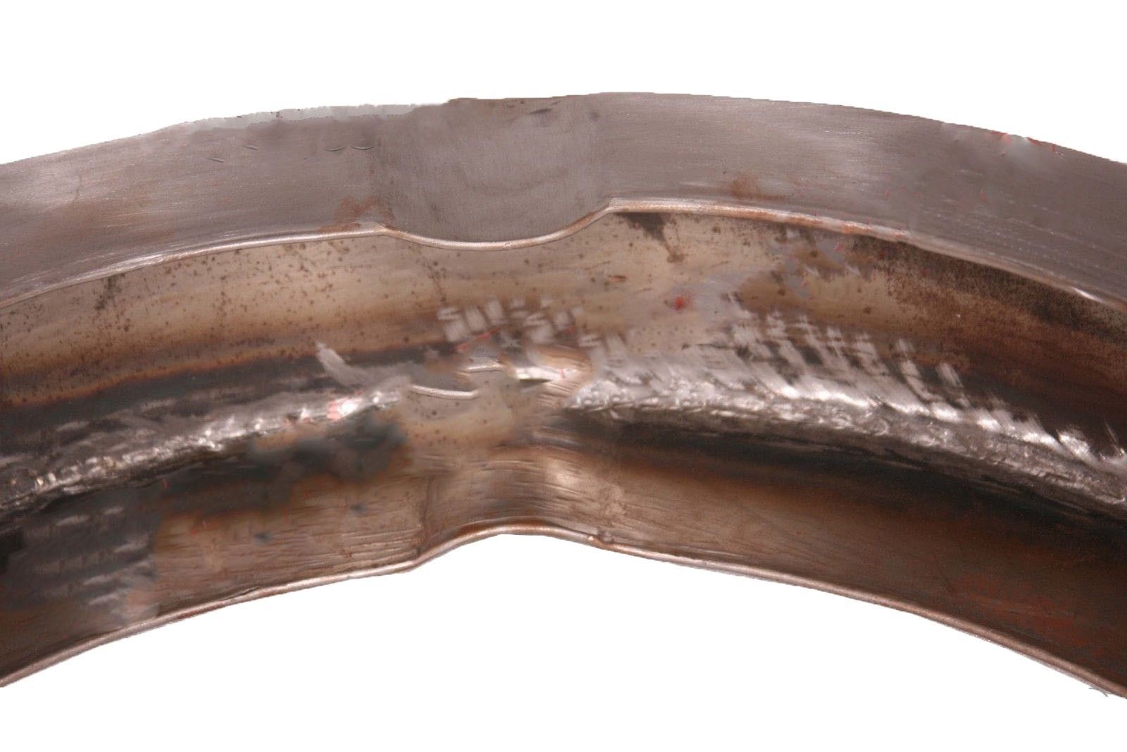 BSA Front & Rear Mudguard Fender Set Raw Bare Metal A7 A10 Swinging Arm  