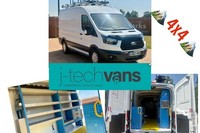 2018 Ford Transit 2.0 TDCi 130ps L2 H2 Mwb AWD Van *** 4X4 Workshop Van *** Medi