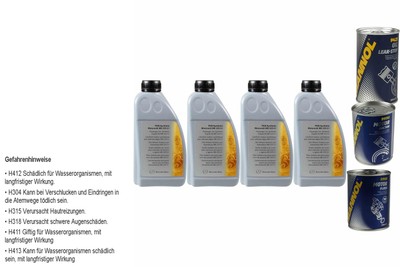 4L Olio Motore Per Mercedes 5W-30 MB 229.51 1xLeak-Stop+Motor Doctor+Motor Flush