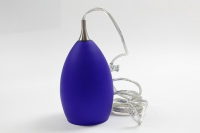 Design House 516831 Preston 1 Light Art Glass Pendant, Blue