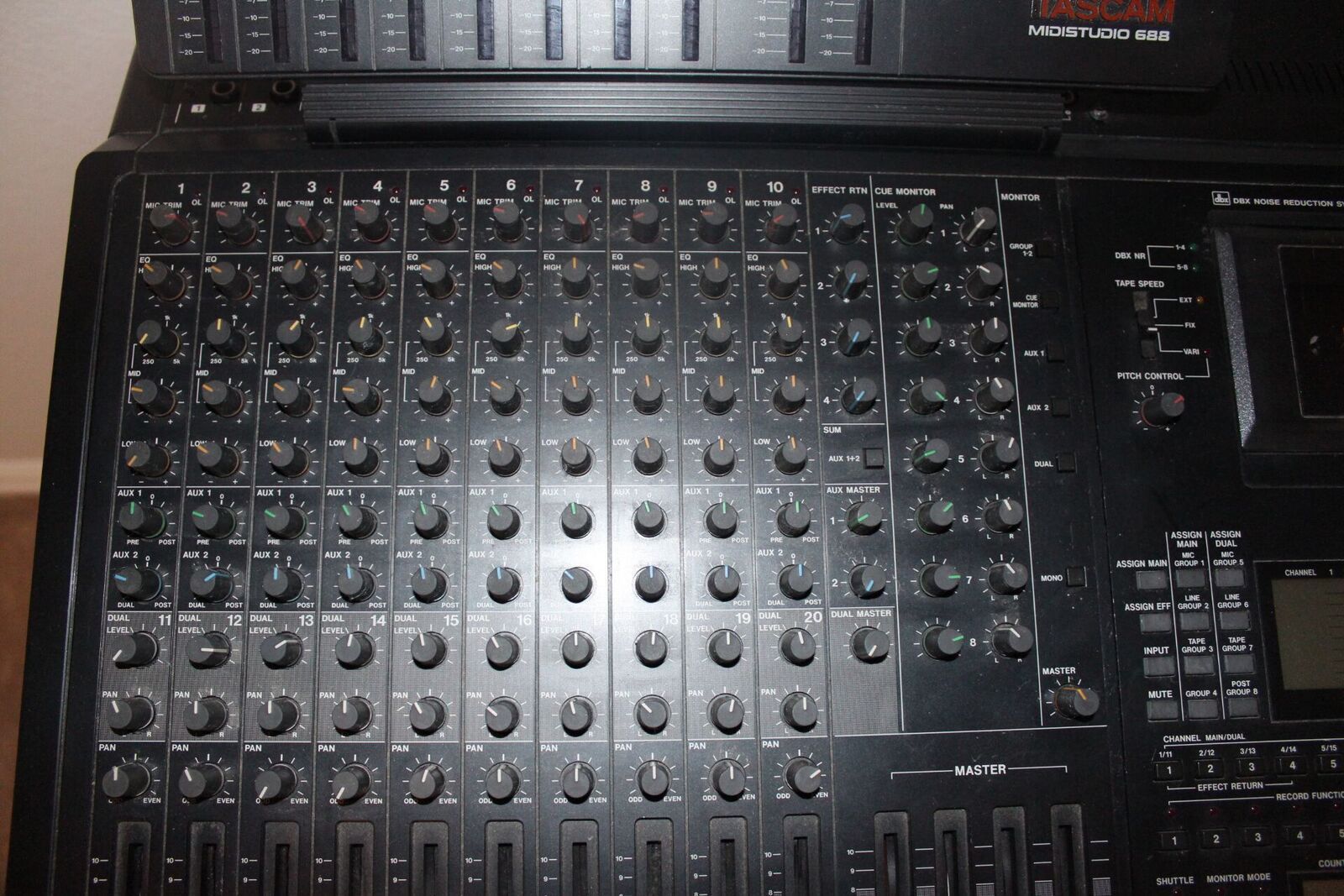 TASCAM 688 Midistudio 8 Track Cassette Recorder