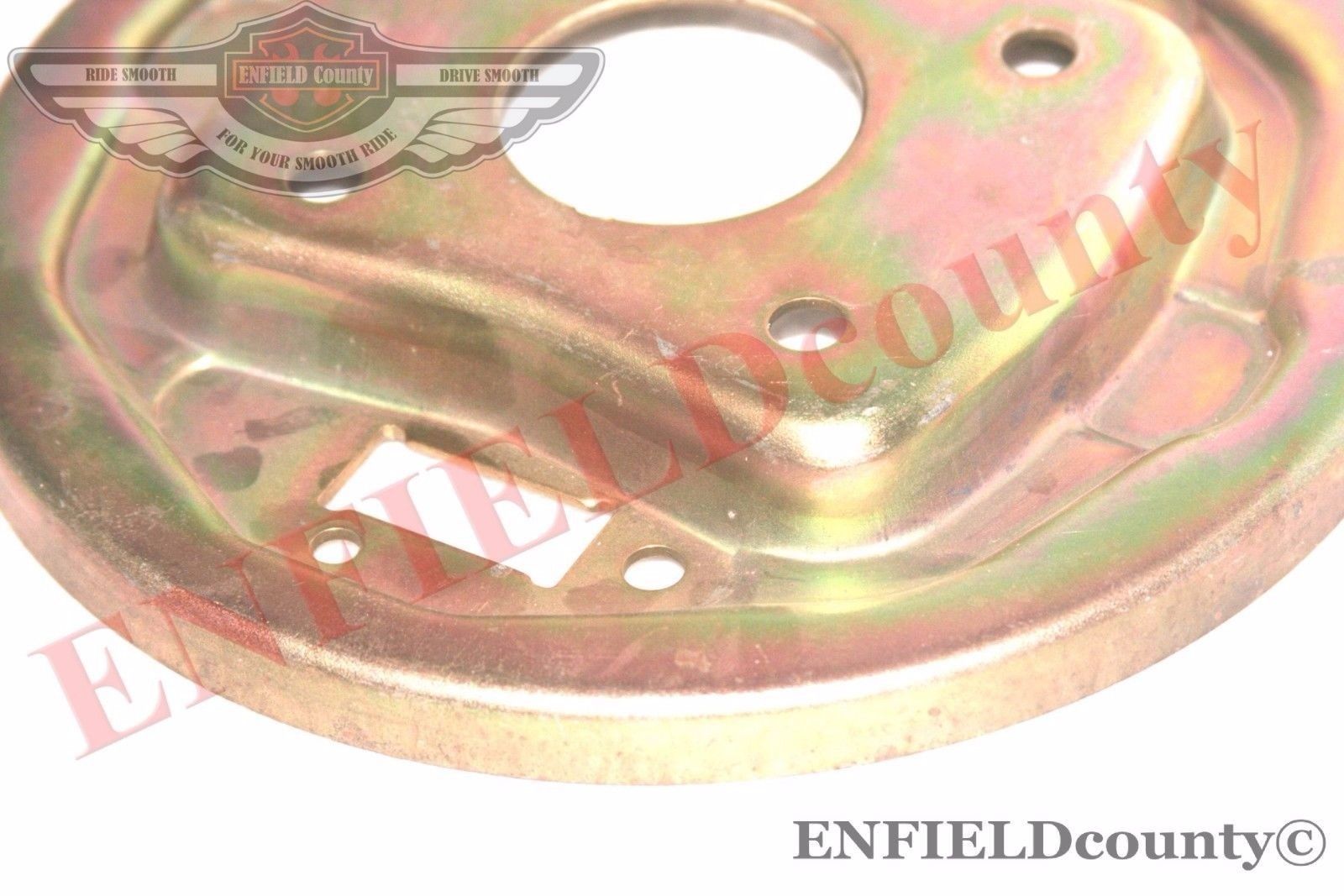 New Pair Morris Minor Cars Front  Brake Shoe Back Plate 2 Units 