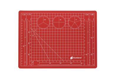 Humbrol AG9155 Modeler's A4 Cutting Mat, Red