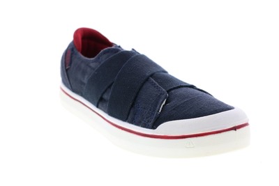 

Keen Elsa IV Gore 1023165 Женские синие холщовые кроссовки Slip On Lifestyle Shoes 7, Синий, Keen Elsa IV Gore