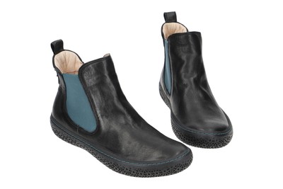 THINK THINK TJUB DAMEN STIEFELETTEN - SPORTLICHE STIEFELETTE SCHWARZ NEU