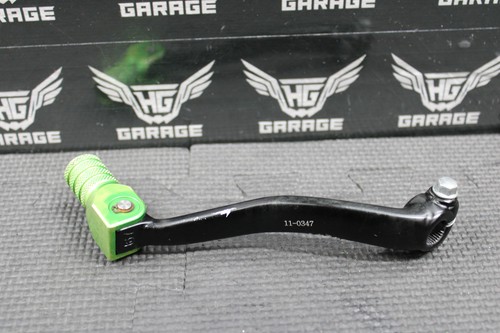 2009 09-11 KAWASAKI KX450F HAMMERHEAD FORGED GREEN SHIFT LEVER GEAR CHANGE PEDAL