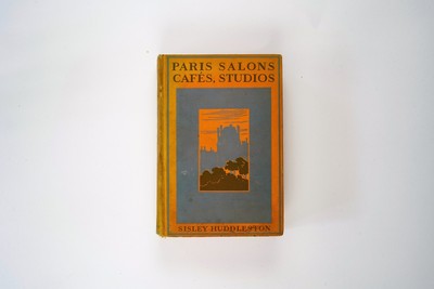 Paris Salons Cafes, Studios By Sisley Huddleston 1928 Edition