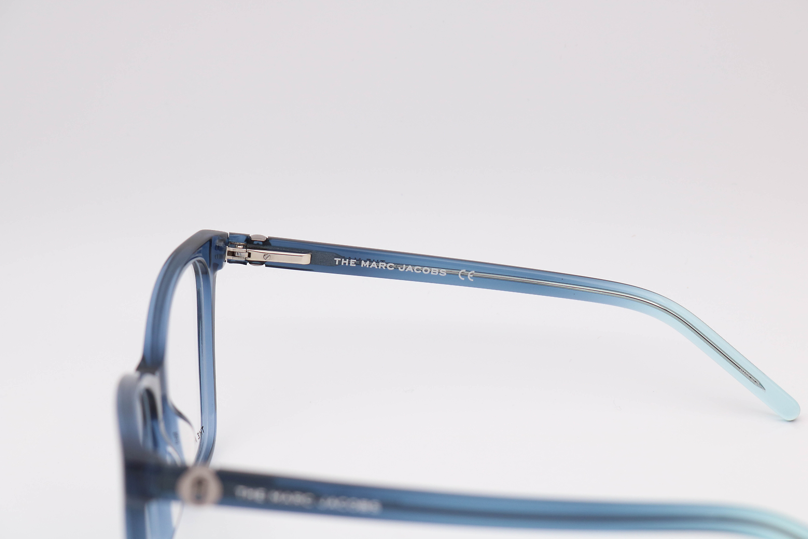 Marc Jacobs ハタフライフレムメカネ MARC600 ZX9 Marc Jacobs Marc600 Zx9 Blue Cat Eye Eyeglasses Frames 52-17